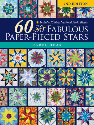 cover image of 60 Fabulous Paper-Pieced Stars
